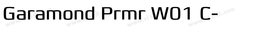 Garamond Prmr W01 C字体转换